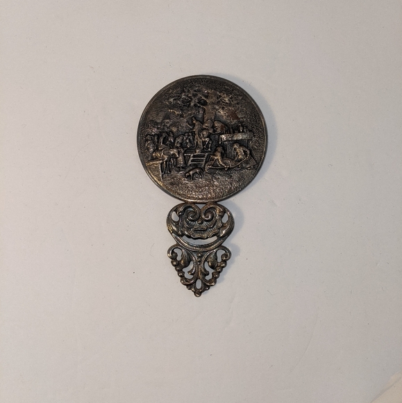 VTG Hand Mirror by Hans Jensen - Picture 2 of 3
